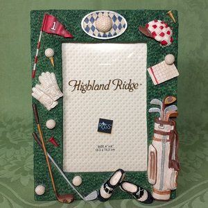 Golf Picture Photo Frame Russ Highland Ridge For 4" x 6" Sports Theme